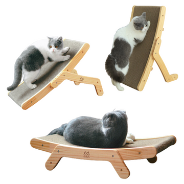 Kratz-Wand-Bett für Katzen individuell einstellbar