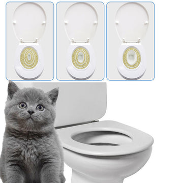 Katzen-Toilettentrainer inkl. Katzenminze